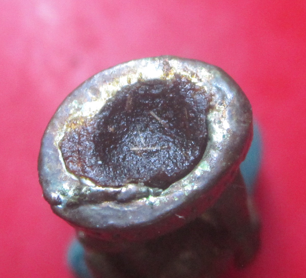 พระรูปหล่อชูชก วัดป้อมรามัญ จ.อยุธยา ก้นอุดผง