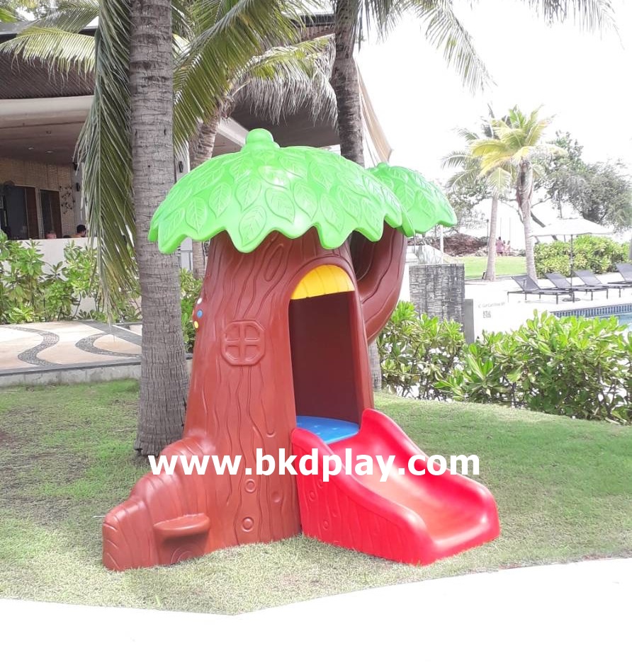 สไลเดอร์ บ้านต้นไม้ ,บ้านของเล่น, บ้านเด็ก ของเล่นเด็ก, พร้อมส่งในไทย