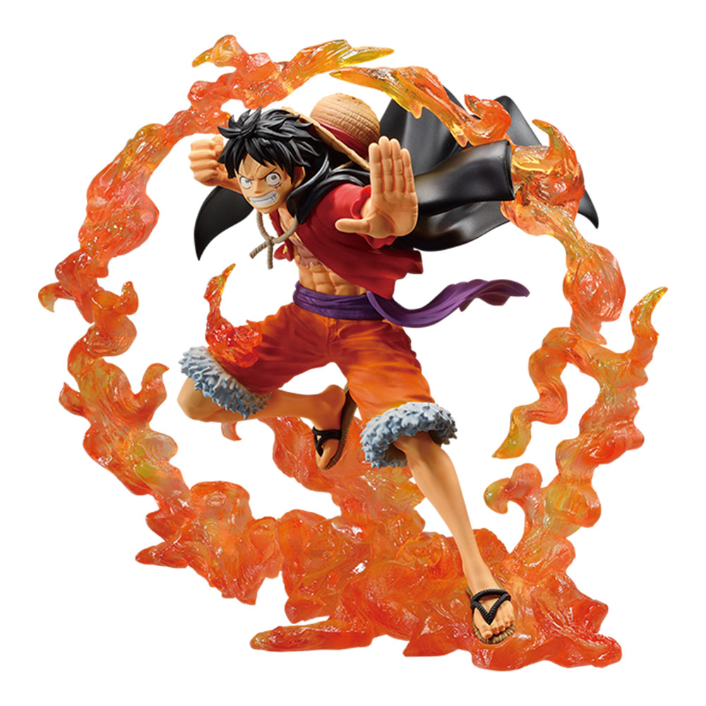 Luffy ของแท้ JP แมวทอง - Ichiban Kuji Banpresto [โมเดลวันพีช]