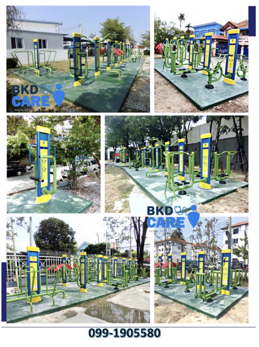 เครื่องออกกำลังกายกลางแจ้ง ชุดจักรยานนั่งปั่นบริหารแขน-ขา สำหรับผู้สูงอายุและบุคคลทั่วไป เครื่องออกกําลังกายกลางแจ้งเทศบาล, เครื่องออกกําลังกายสาธารณะ ,ราคาโรงงาน