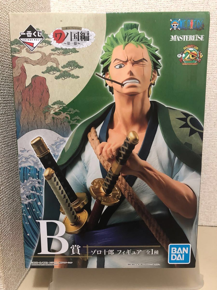 Zoro Wano ของแท้ JP แมวทอง - Ichiban Kuji Banpresto [โมเดลวันพีช]