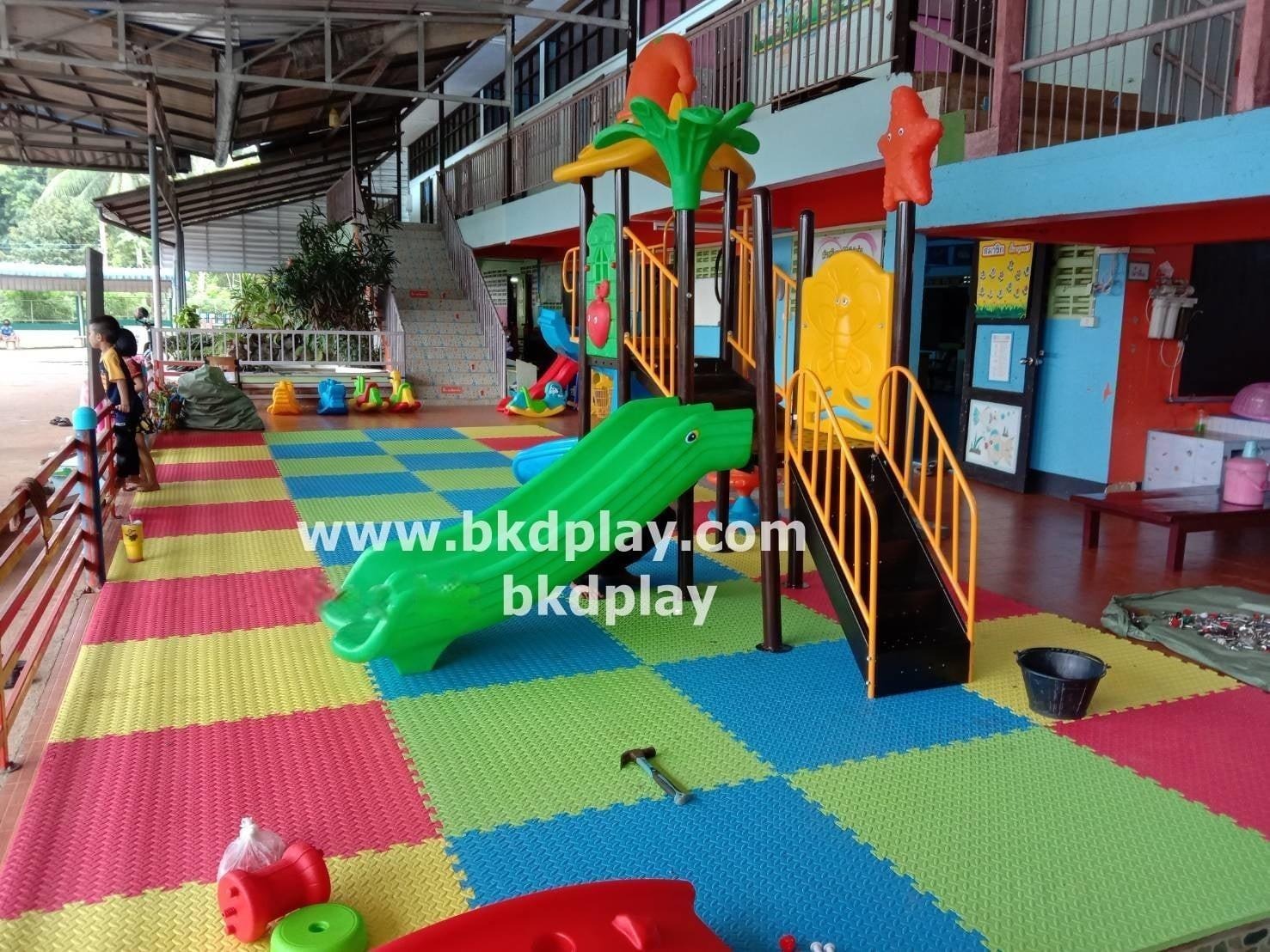 เครื่องเล่นสนาม,ของเล่นสนาม,สไลด์เดอร์ ,ของเล่นเด็ก ,OutdoorPlayground ,IndoorPlayground, ชุดหมวกน้อยแสนซน พร้อมส่ง
