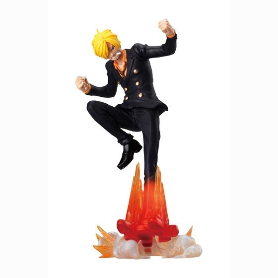 Sanji ของแท้ JP แมวทอง - Attack Motions Bandai [โมเดลวันพีช]