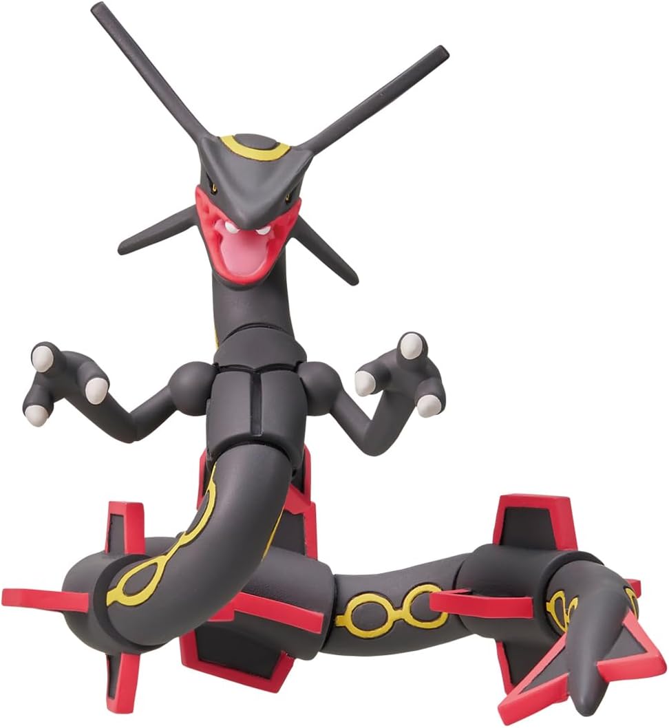 Black Rayquaza ของแท้ JP - Monster Collection Takara Tomy [โมเดลโปเกมอน]