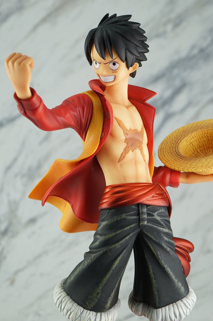 Luffy Film Z ของแท้ JP แมวทอง - POP Megahouse [โมเดลวันพีช]