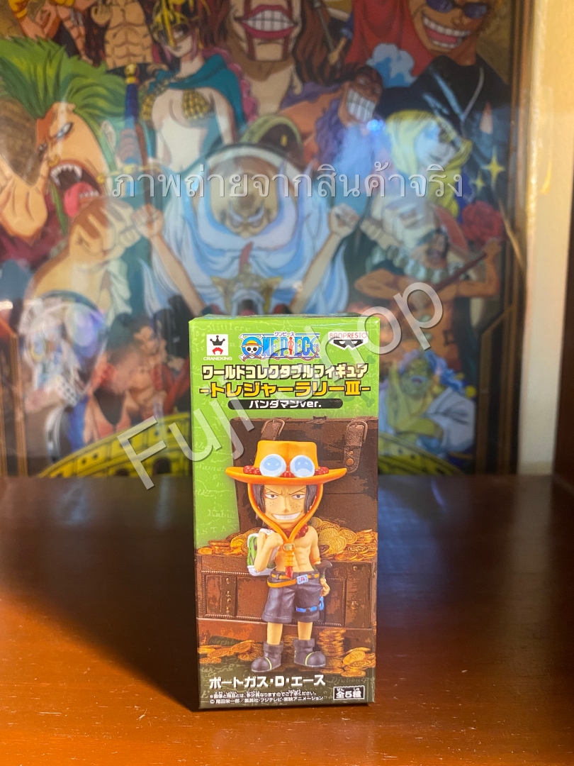 Ace ของแท้ JP แมวทอง - WCF Banpresto [โมเดลวันพีช]