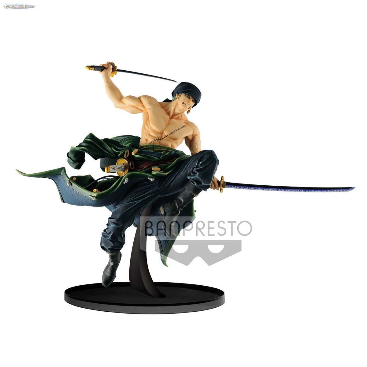 Zoro ของแท้ JP แมวทอง - Banpresto World Figure Colosseum [โมเดลวันพีช]