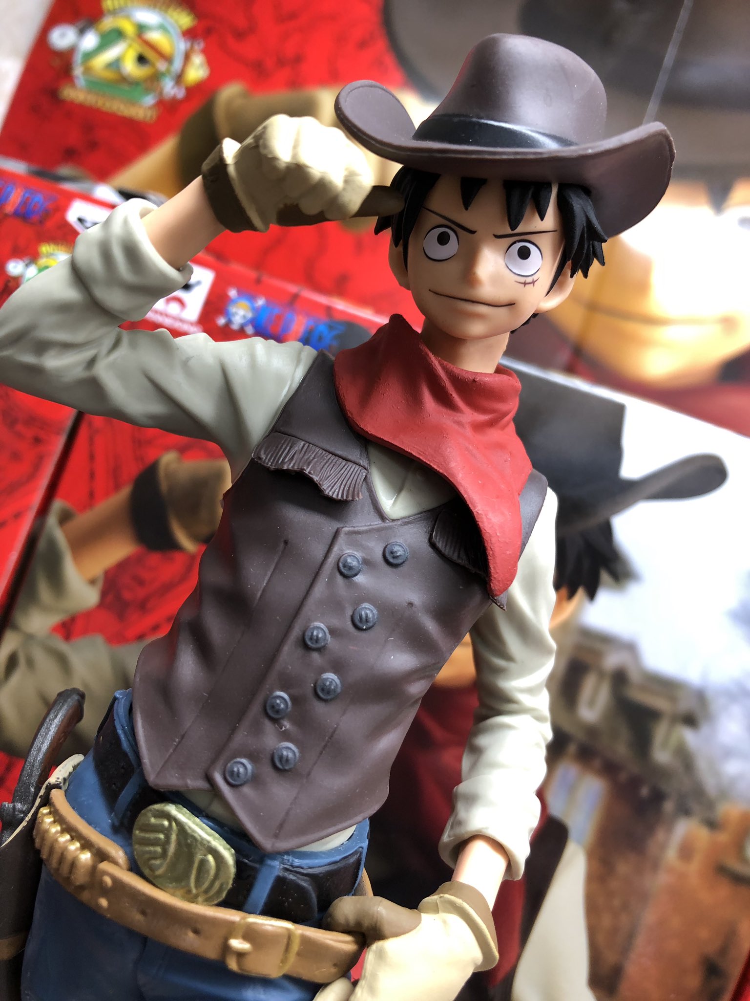 Luffy ของแท้ JP แมวทอง - Treasure Cruise World Journey Banpresto [โมเดลวันพีช]