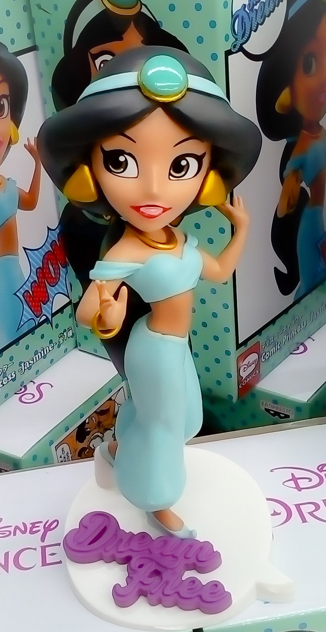 Jasmine ของแท้ JP - Comic Princess Banpresto [โมเดล Disney]