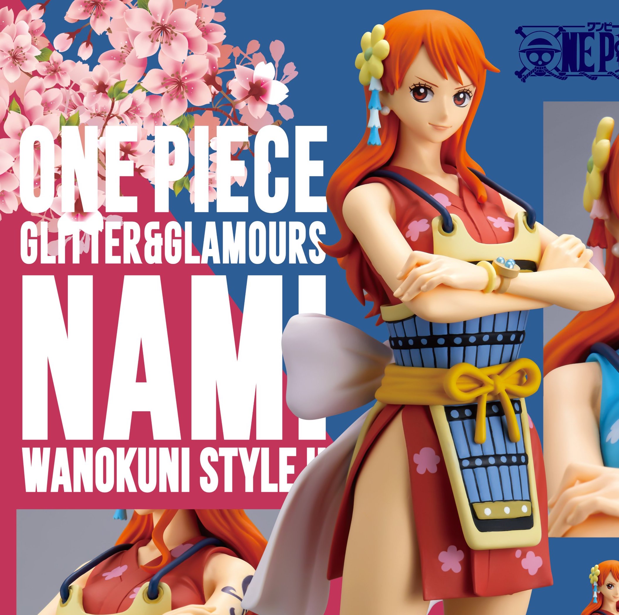 Nami Wanokuni Style ของแท้ JP แมวทอง - Glitter & Glamours Banpresto [โมเดลวันพีช]