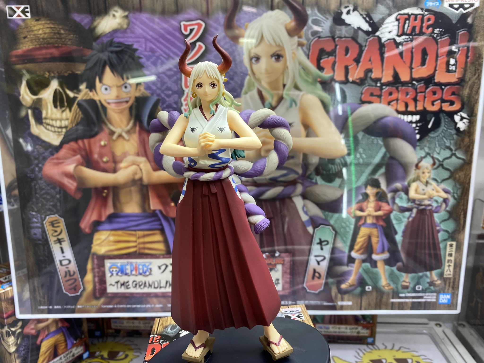 Yamato Special Color ของแท้ JP แมวทอง - Grandline Lady Banpresto [โมเดลวันพีช]