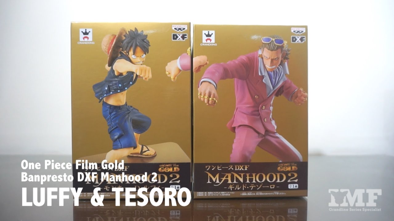Film Gold Set ของแท้ JP แมวทอง - Manhood Banpresto [โมเดลวันพีช] (2 ตัว)