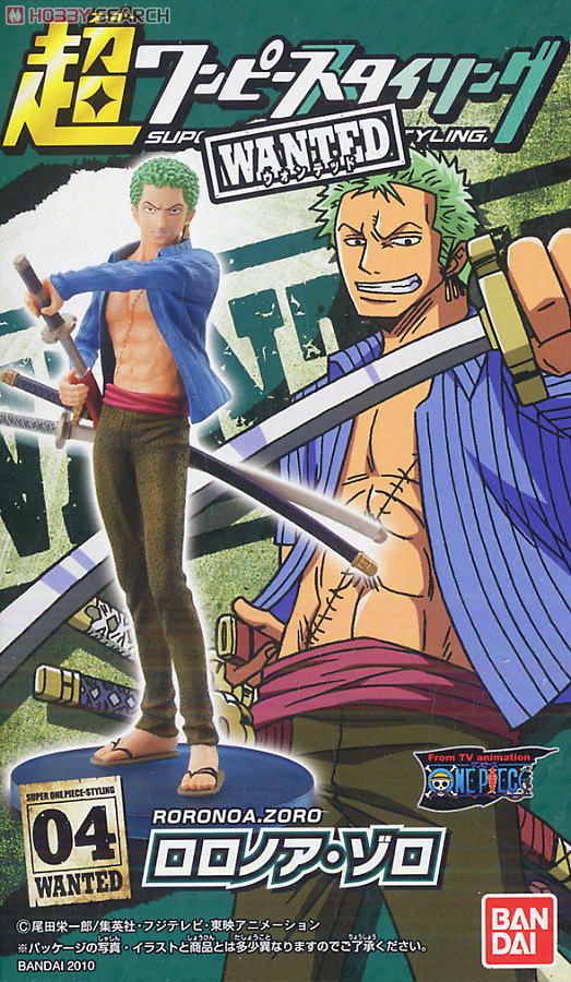 Zoro ของแท้ JP แมวทอง - Super Styling Bandai [โมเดลวันพีช]