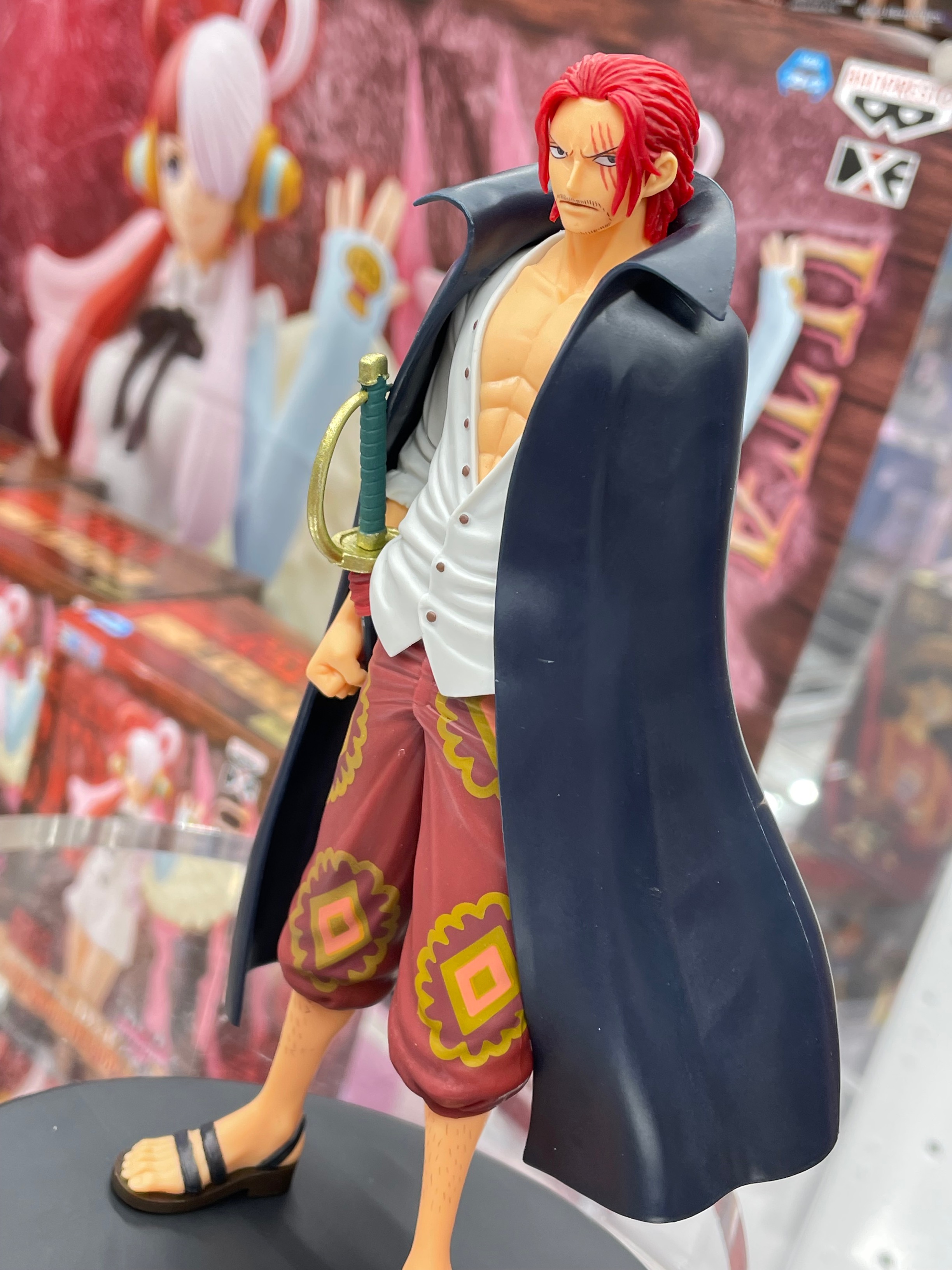 Shanks Film Red ของแท้ JP แมวทอง - Grandline Men Banpresto [โมเดลวันพีช]