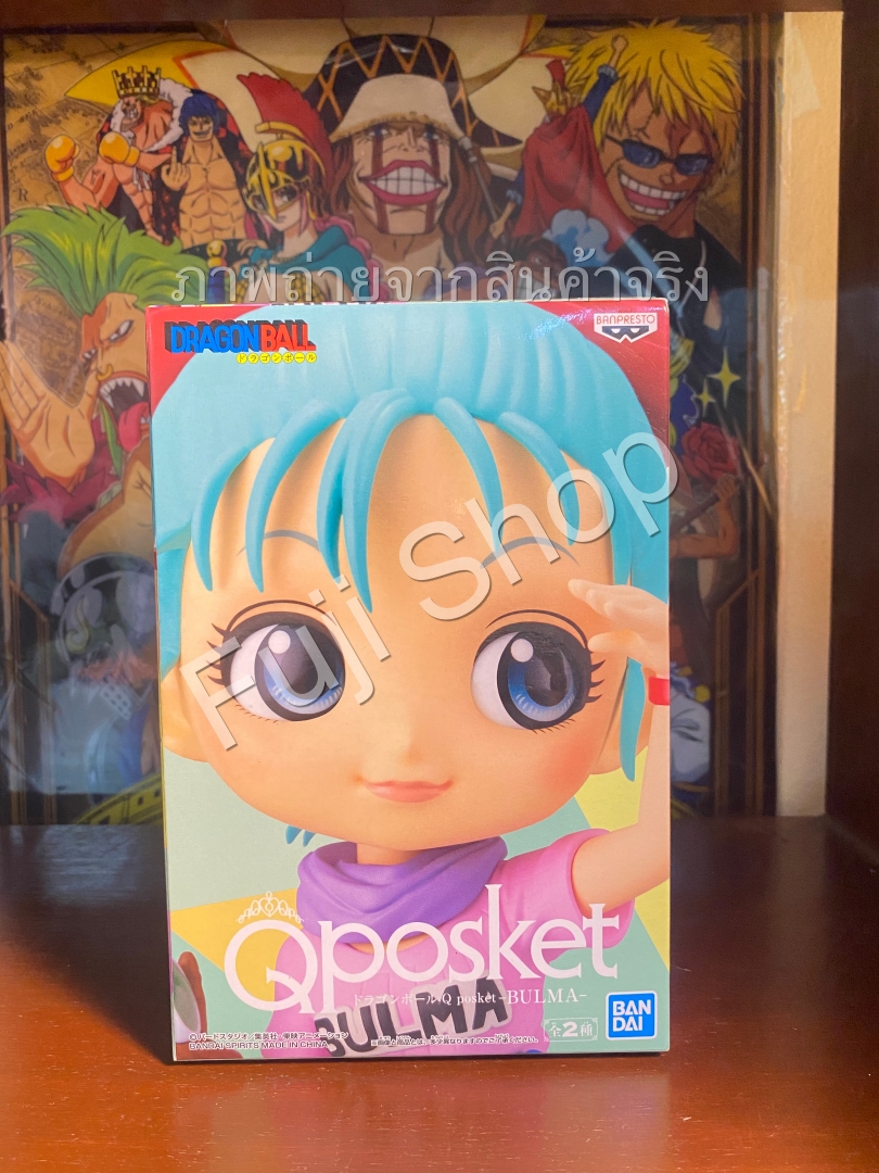 Bulma ของแท้ JP แมวทอง - Q Posket Banpresto [โมเดลดราก้อนบอล]
