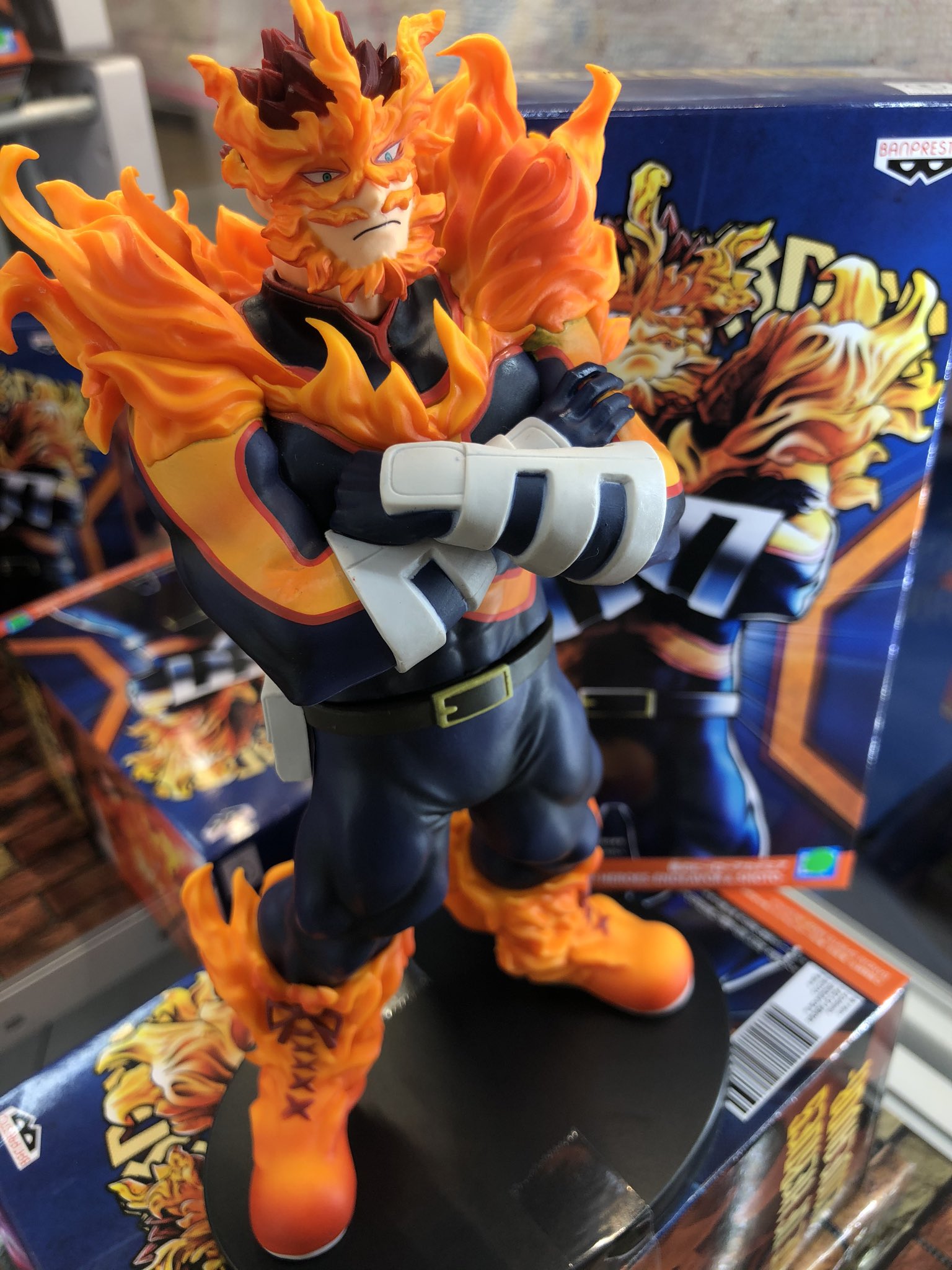 Endeavor ของแท้ JP - Age of Heroes Banpresto [โมเดล My Hero Academia]