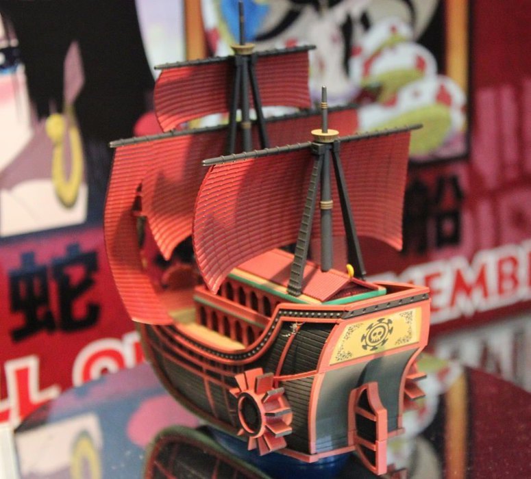 Nine Snake Kuja Ship (แบบประกอบ) ของแท้ JP แมวทอง - Grand Ship Collection Bandai [โมเดลเรือวันพีช]