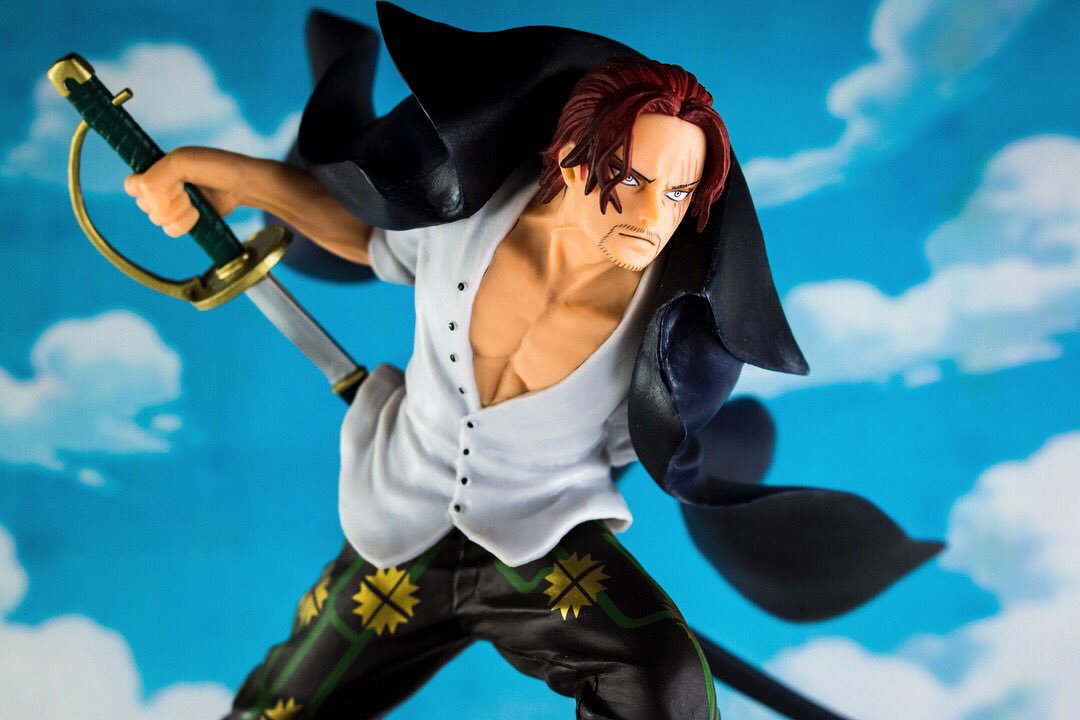 Shanks ของแท้ JP แมวทอง - Swordsmen Banpresto [โมเดลวันพีช]