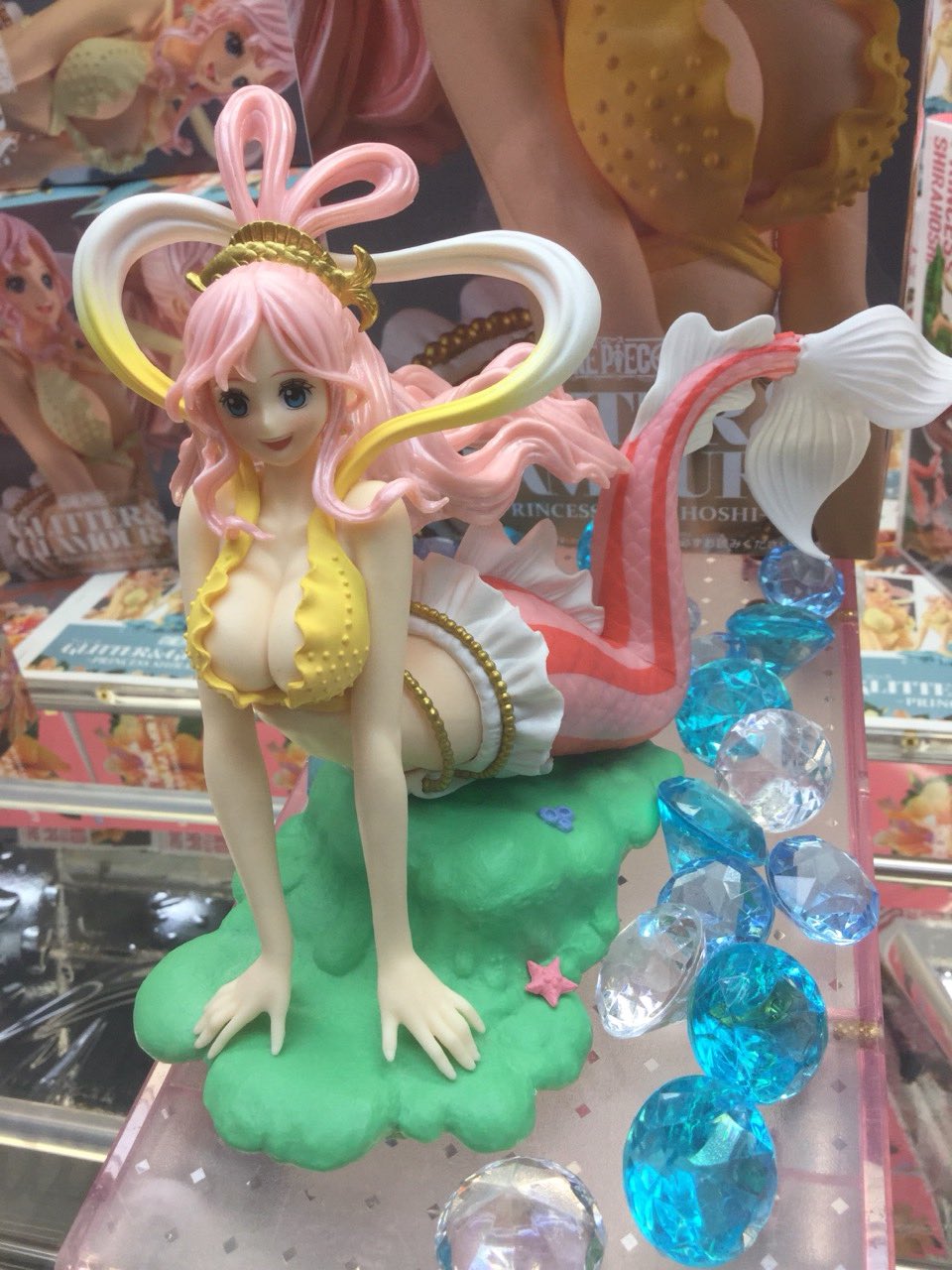 Shirahoshi ของแท้ JP แมวทอง - Glitter & Glamours Banpresto [โมเดลวันพีช]