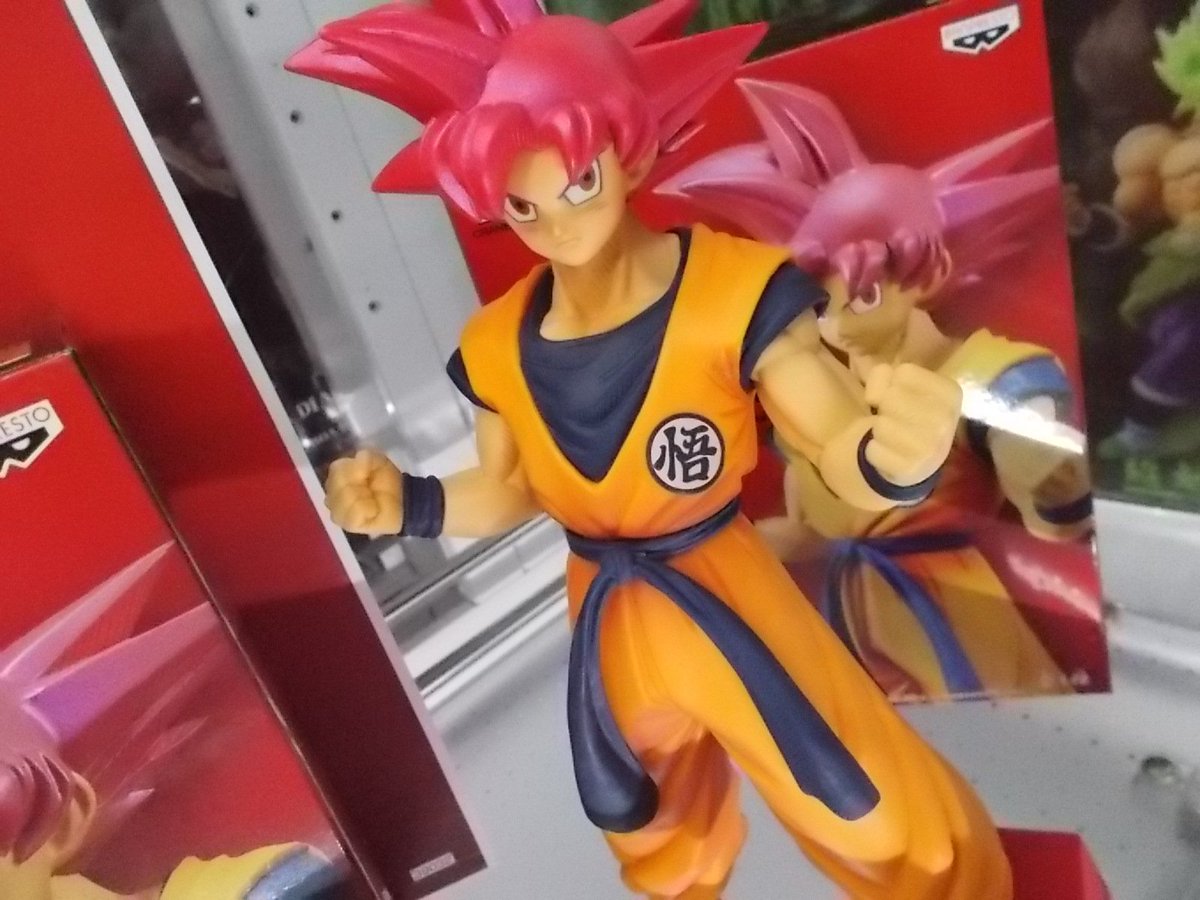 Goku Super Saiyan God ของแท้ JP แมวทอง - Choukoku Buyuuden Banpresto [โมเดลดราก้อนบอล]