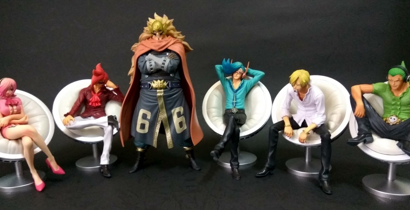 Vinsmoke Family Set ของแท้ JP แมวทอง - Vinsmoke Family Banpresto [โมเดลวันพีช] (6 ตัว)