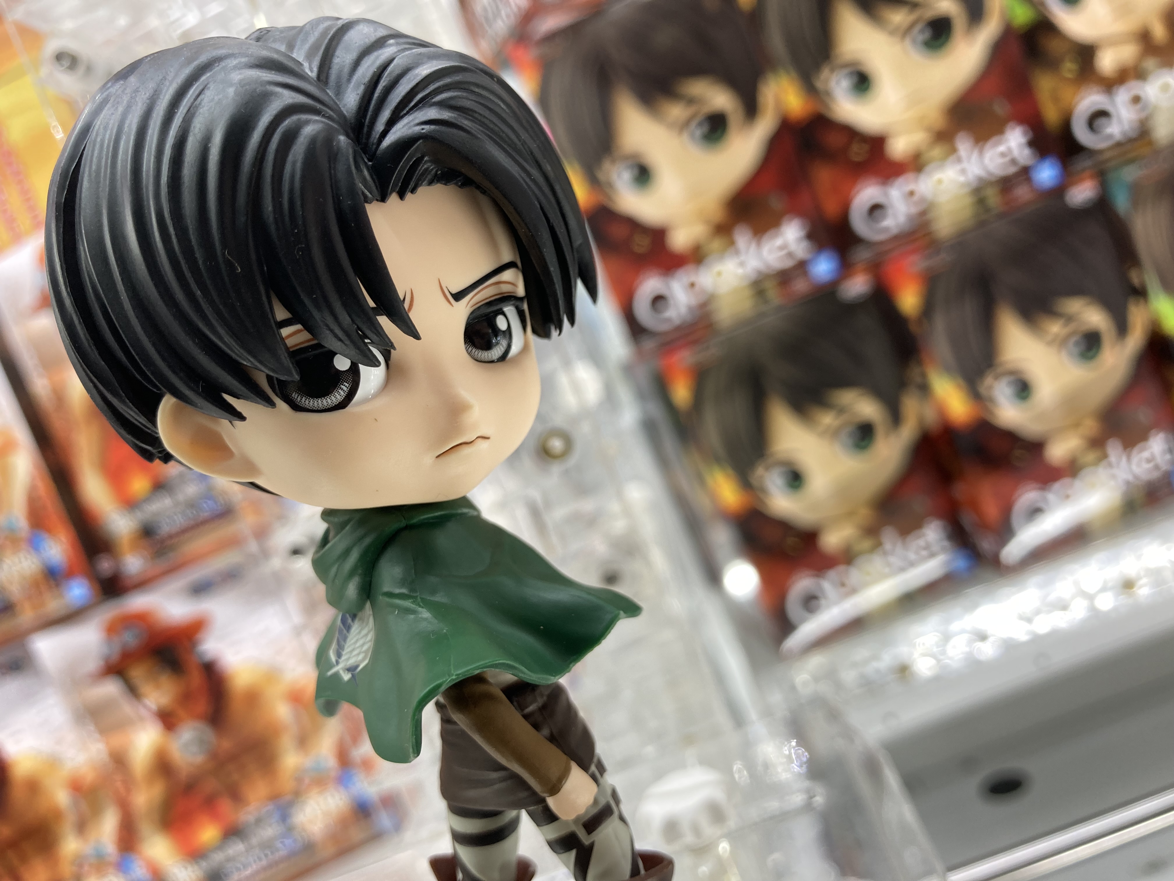 Levi ของแท้ JP - Q Posket Banpresto [โมเดล Attack on Titan]