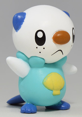 Oshawott ของแท้ JP - Monster Collection Takara Tomy [โมเดลโปเกมอน]