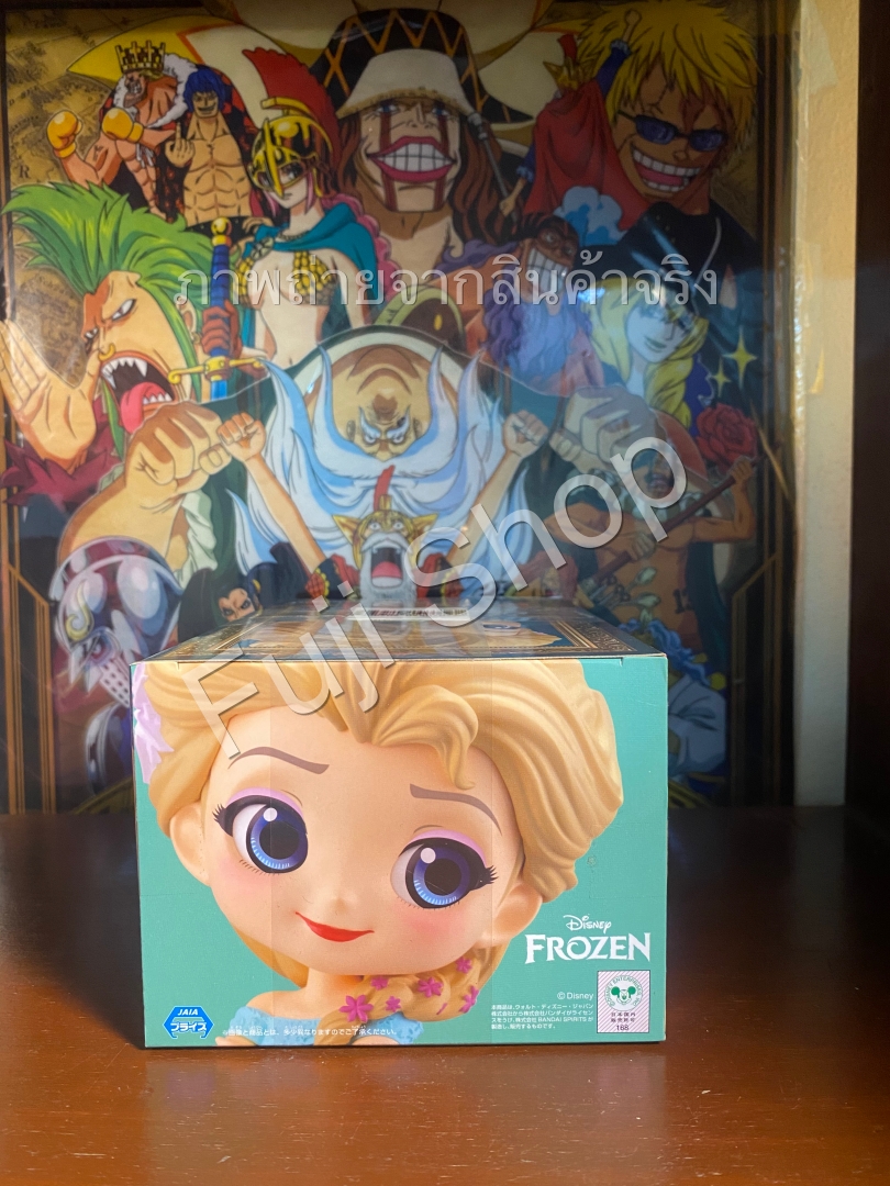 Elsa Fever Design - Normal Color ของแท้ JP - Q Posket Banpresto [โมเดล Disney]