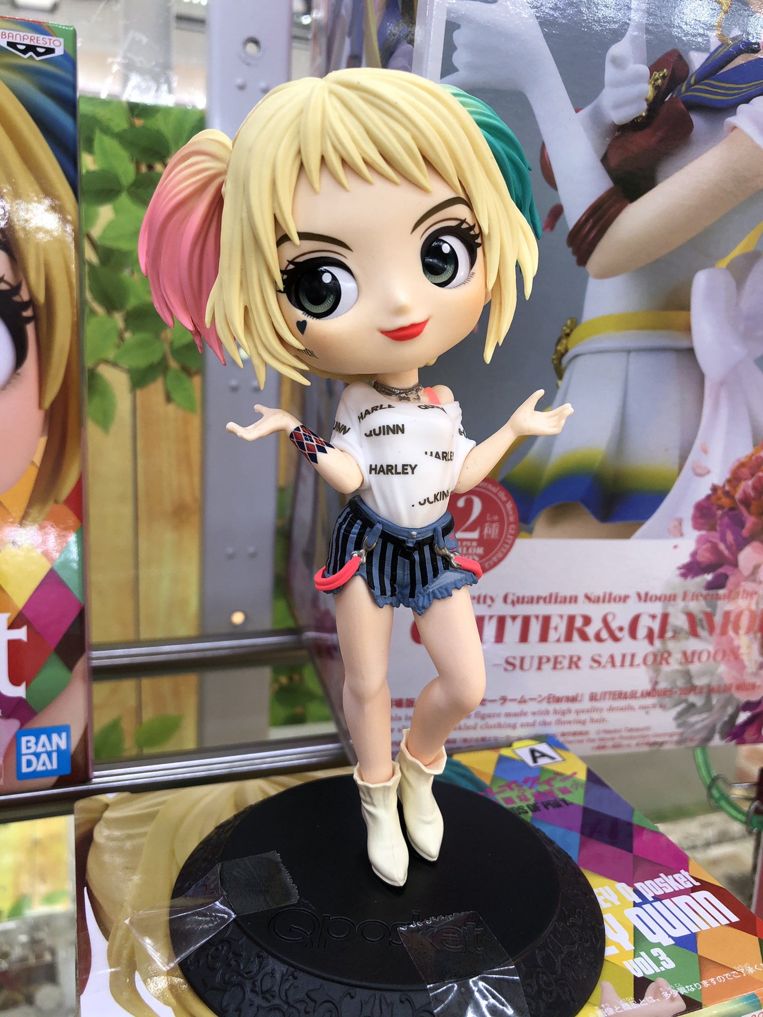 Harley Quinn - Normal Color ของแท้ JP - Q Posket Banpresto [โมเดล DC]