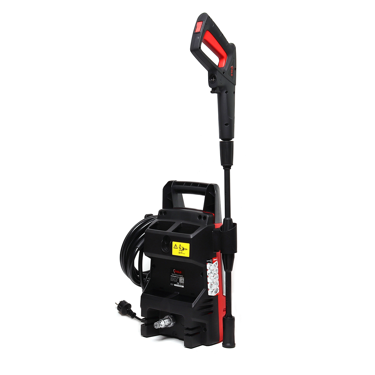 100 บาร์ เครื่องฉีดน้ำแรงดันสูง "POLO" #WARRIOR101N 1400W. 220V. High pressure cleaner