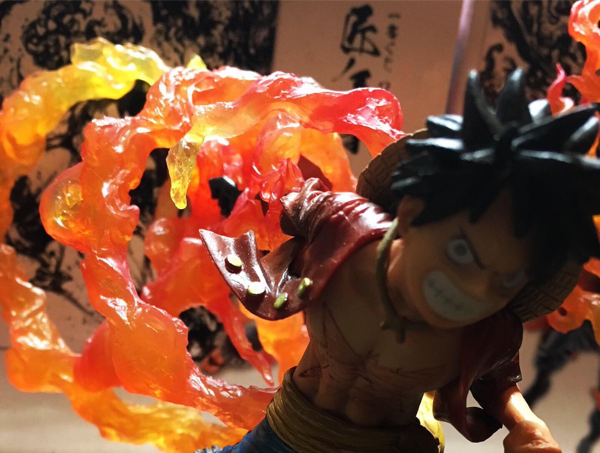 Luffy ของแท้ JP แมวทอง - Ichiban Kuji Banpresto [โมเดลวันพีช]