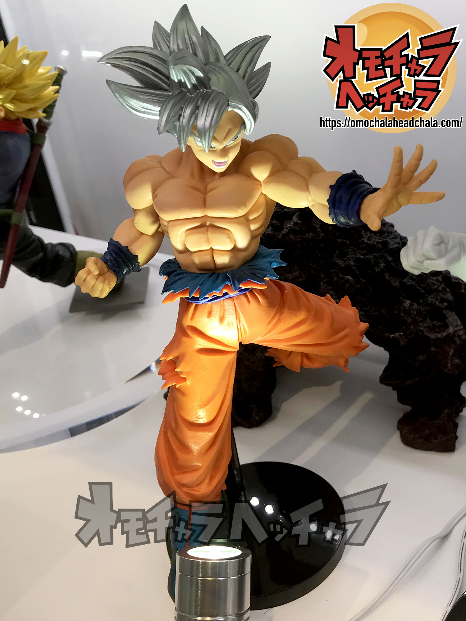 Goku Ultra Instinct ของแท้ JP แมวทอง - Chosenshiretsuden Banpresto [โมเดลดราก้อนบอล]