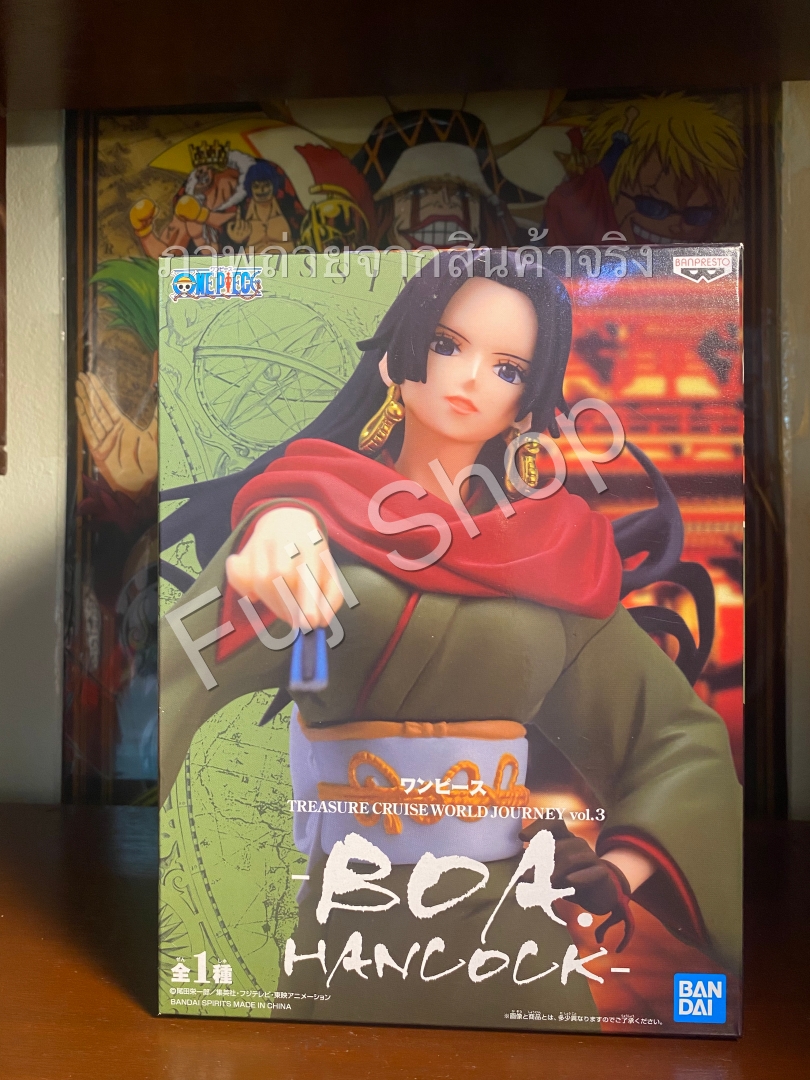 Boa Hancock ของแท้ JP แมวทอง - Treasure Cruise World Journey Banpresto [โมเดลวันพีช]