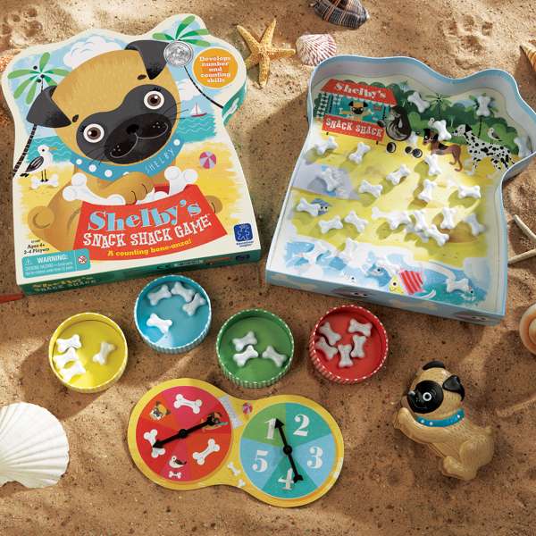 ชุดเกมน้องหมาเชลบี้ กับกระดูกที่หายไป สื่อการสอนอนุบาล,ปฐมวัย,ของเล่นเสริมพัฒนาการ, ของเล่นเสริมทักษะ