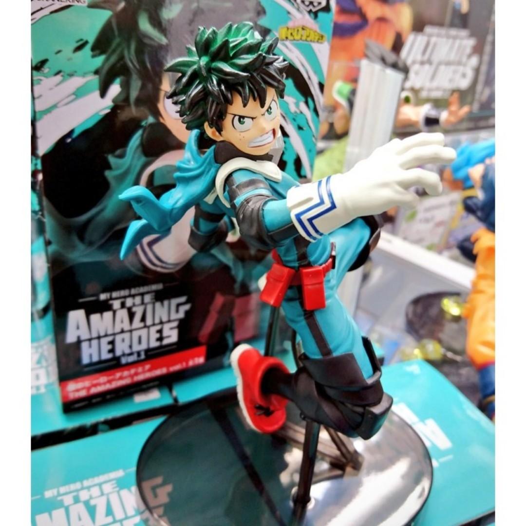 Midoriya ของแท้ JP - The Amazing Heroes Banpresto [โมเดล My Hero Academia]