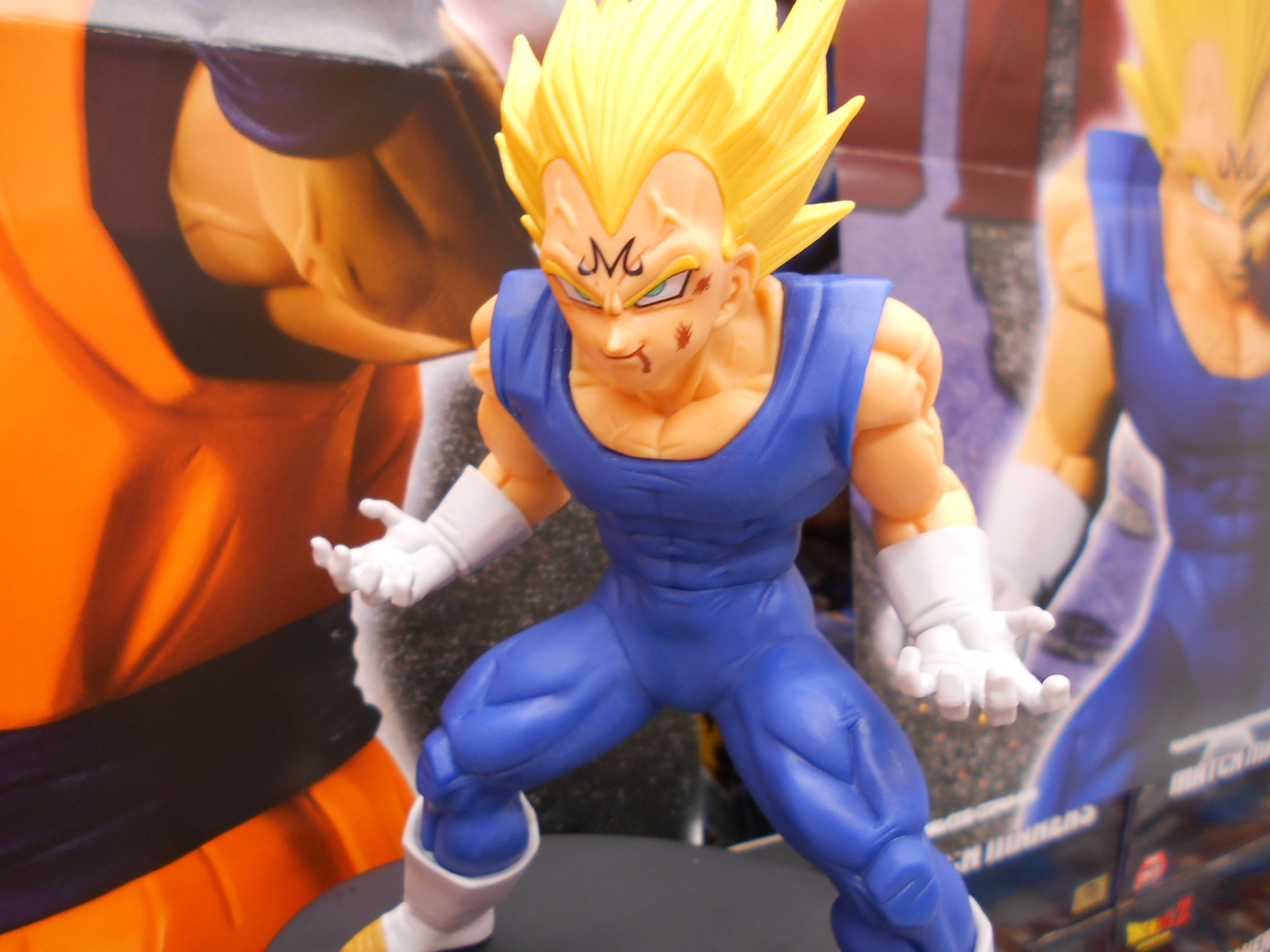 Goku & Vegeta ของแท้ JP แมวทอง - Match Makers Banpresto [โมเดลดราก้อนบอล] (2 ตัว)