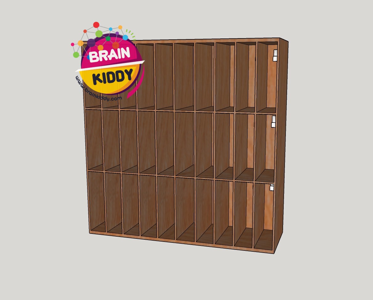 ที่เก็บแก้ว, แขวนแปรงและผ้าเช็ดหน้า 30 ช่อง , ตู้ไม้,เฟอร์นิเจอร์เด็กสั่งทำตามสีและขนาดได้ , เฟอร์นิเจอร์ไม้ , เฟอร์นิเจอร์เด็ก ขนาด 39 x 122 x 124 ซม.