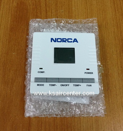 รีโมท เทอร์โมรูม แบบมีสาย NORCA