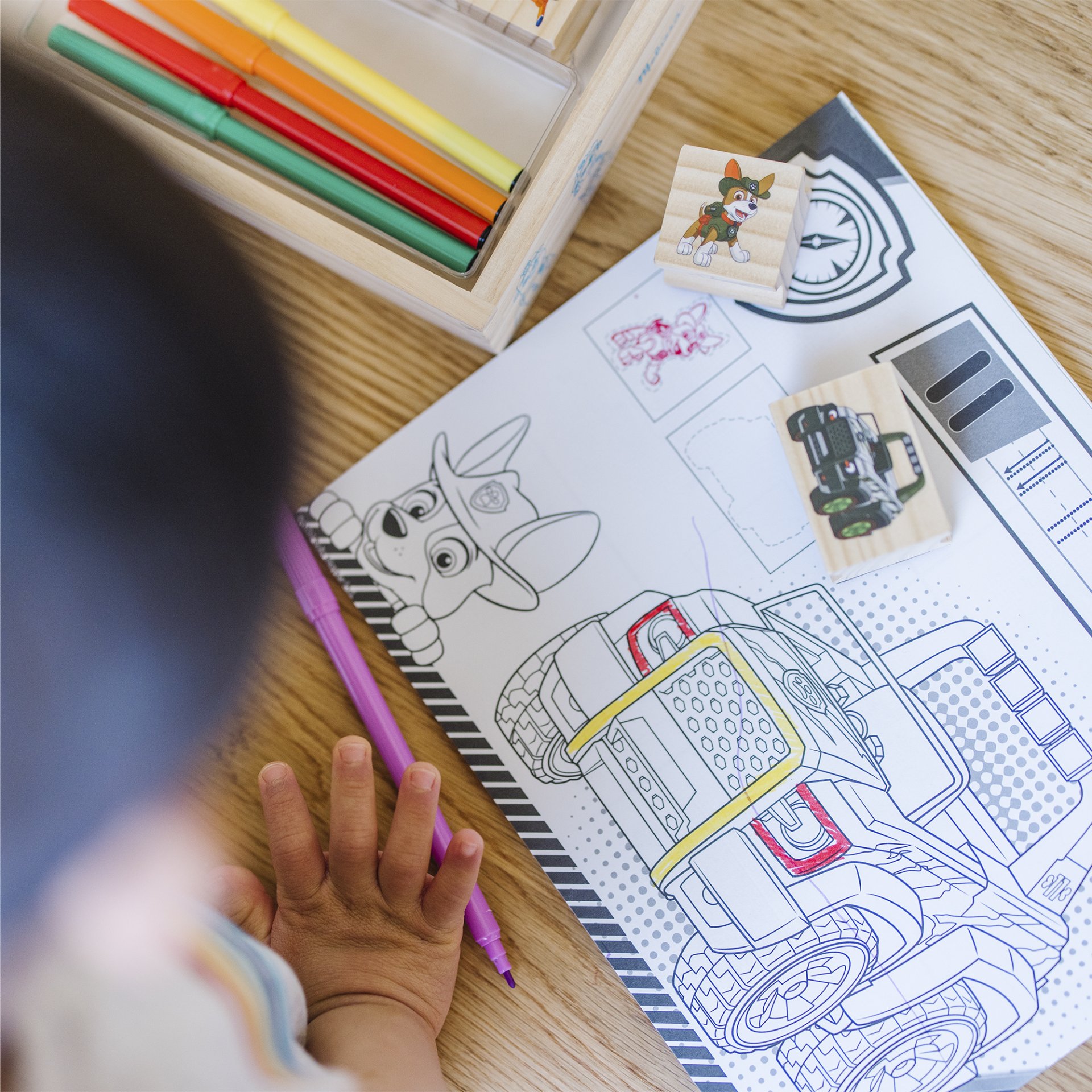 ชุดตรายาง PAW Patrol พร้อมแผ่นกิจกรรม ของเล่นเสริมพัฒนาการเด็ก เสริมทักษะการเรียนรู้ สื่อการสอนอนุบาล พร้อมส่ง