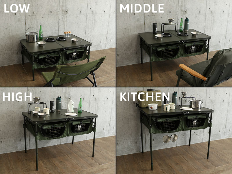 DoD Good Rack Table Khaki TB4-685-KH