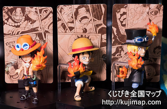 Brother Set ของแท้ JP แมวทอง - WCF Ichiban Kuji Banpresto [โมเดลวันพีช] (3 ตัว)