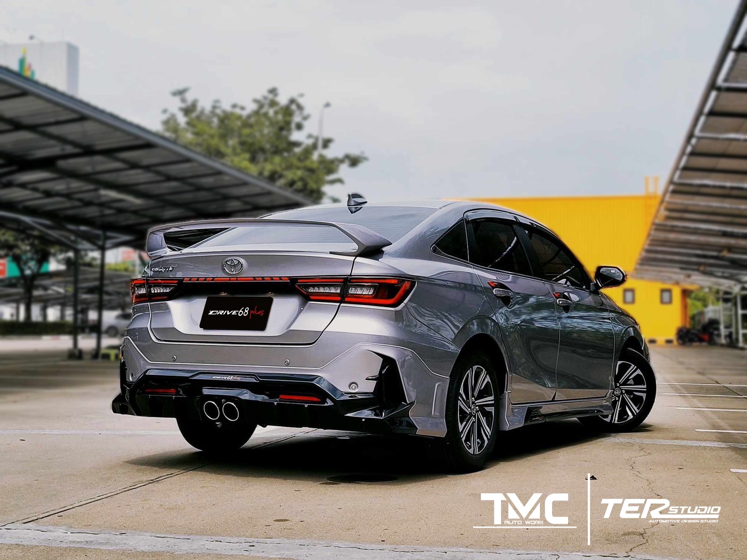 𝐃𝐫𝐢𝐯𝐞𝟔𝟖 𝐏𝐥𝐮𝐬 VS Toyota Yaris Ativ 4D 2022 [เพิ่มเติมความสวยล้ำเข้าไปแบบ++]