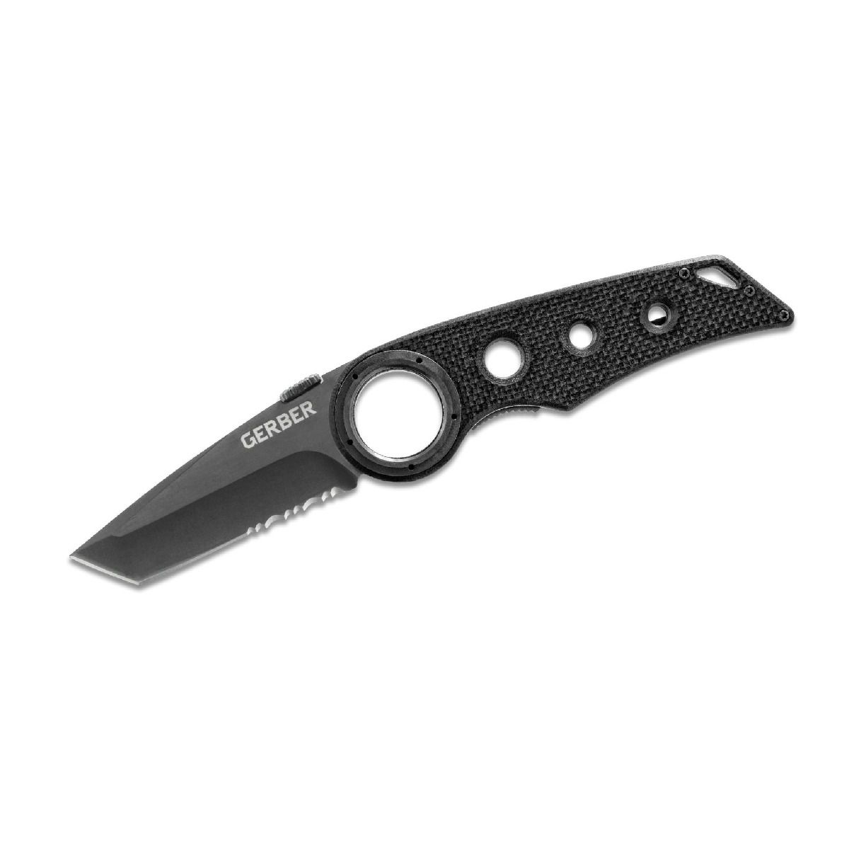 Gerber Remix Tactical Folding Knife Tanto Black 0013658157682