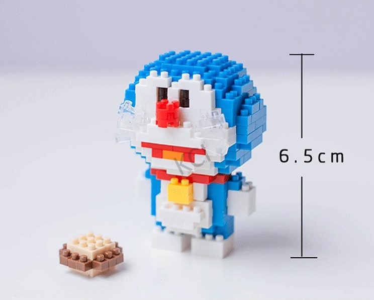 Doraemon (แบบประกอบ) ของแท้ JP - Nanoblock Kawada [เลโก้ Doraemon]