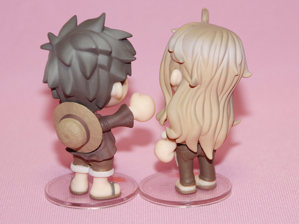 Straw Hat Pirates Chikai Set ของแท้ JP แมวทอง - Besmile Bandai [โมเดลวันพีช] (9 ตัว)