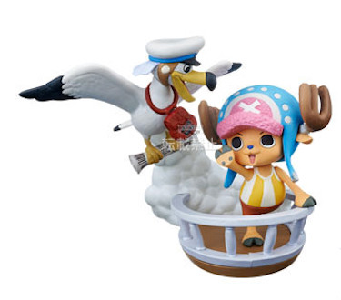 Chopper & News Koo ของแท้ JP แมวทอง - Chopper's Adventure Banpresto [โมเดลวันพีช]
