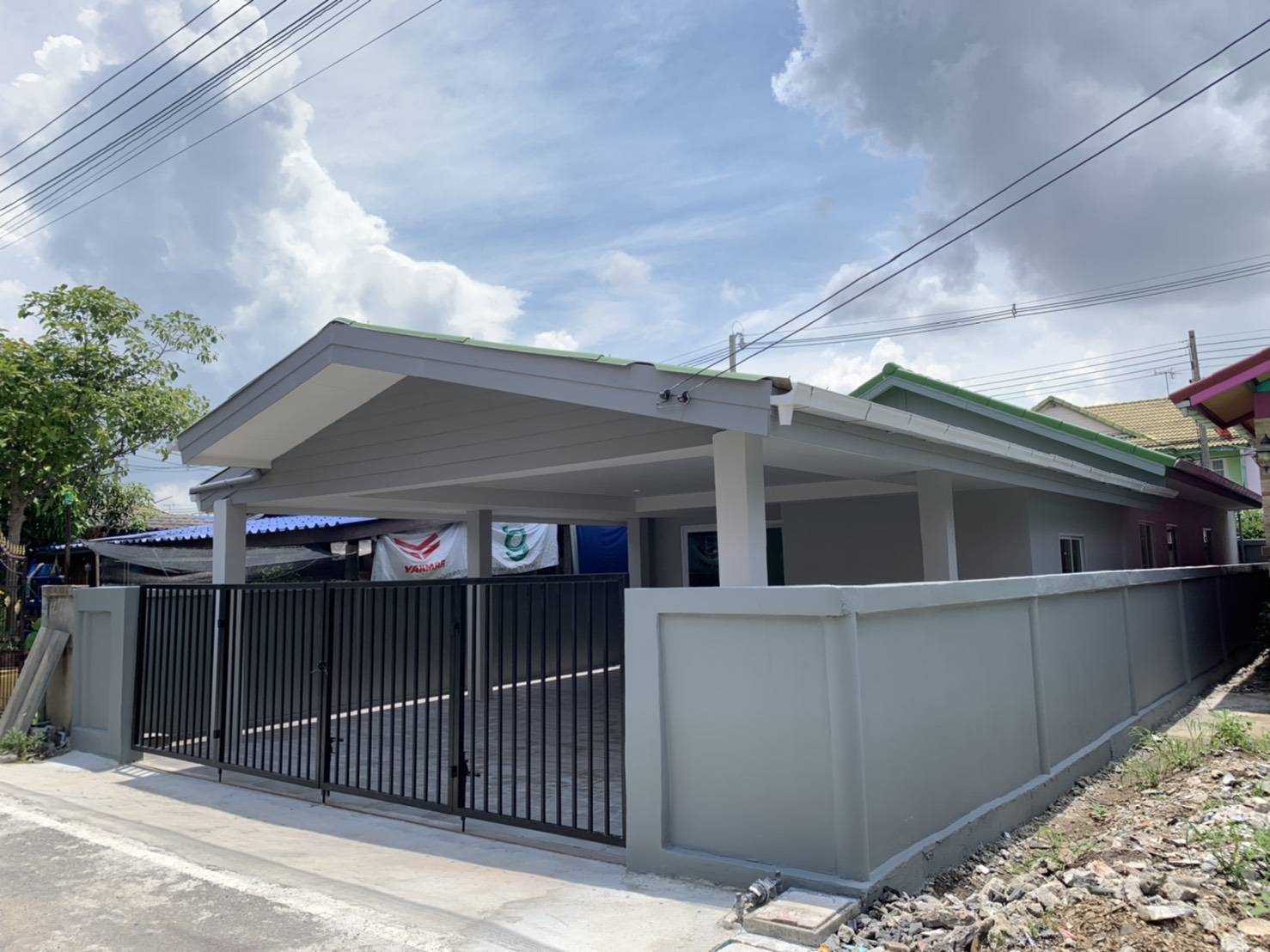 ขายด่วน บ้านเดี่ยว 50 ตร.ว. บ้านสร้างเอง ซอยข้างพฤกษาD บ้านเดี่ยวชั้นเดียว ตกแต่งใหม่ พร้อมอยู่ คลอง3 ปทุมธานี