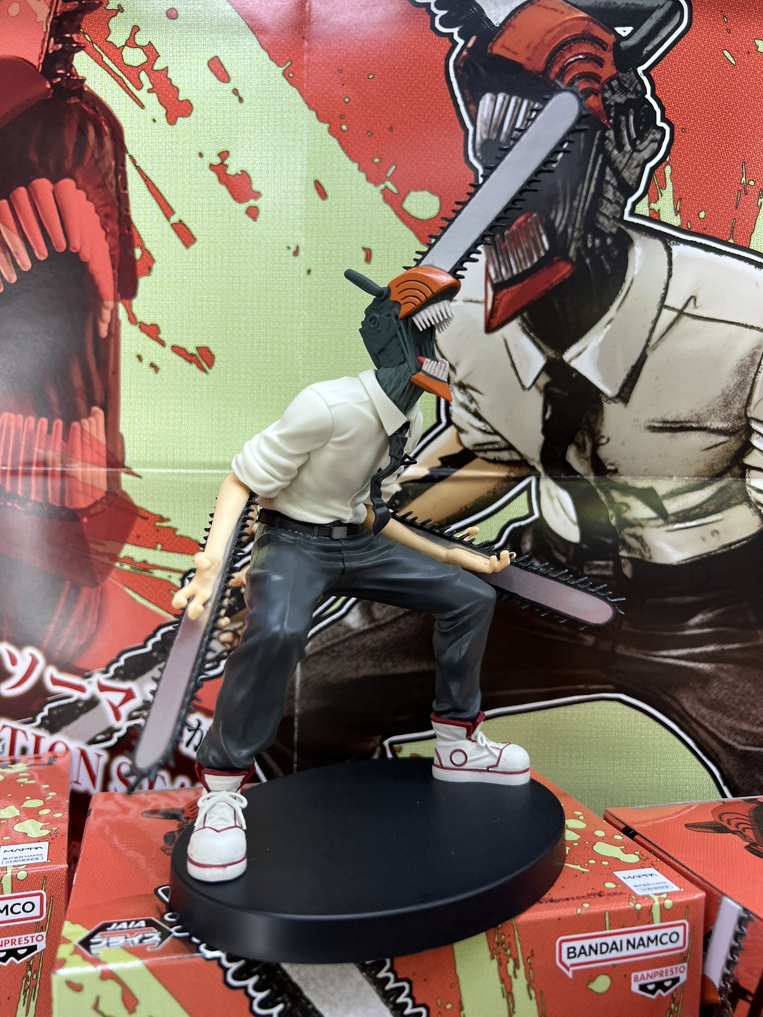 Denji ของแท้ JP - Vibration Stars Banpresto [โมเดล Chainsaw Man]