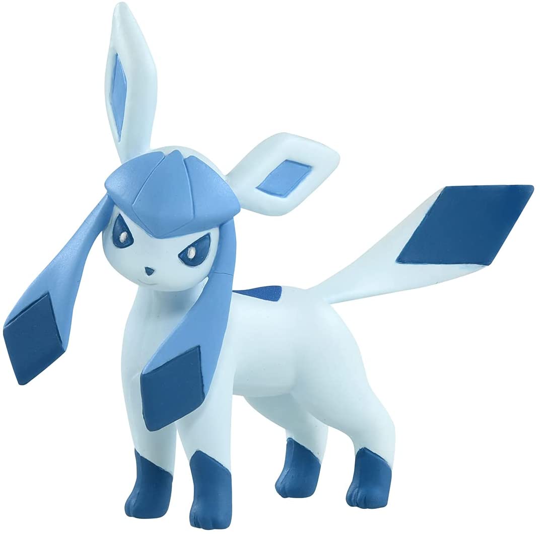 Glaceon ของแท้ JP - Monster Collection Takara Tomy [โมเดลโปเกมอน]
