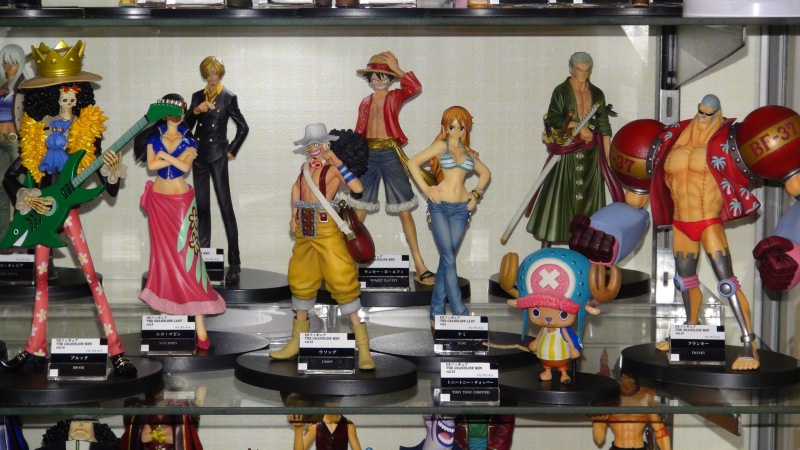 Straw Hat Pirates New World Set ของแท้ JP แมวทอง - Grandline Men / Lady Banpresto [โมเดลวันพีช] (9 ตัว)